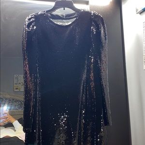 Aqua Sequin Dress BRAND NEW from Bloomingdales!